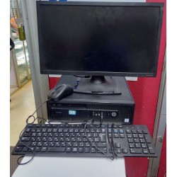 HP Prodesk 600 G2 SFF, Core i5 Quad-Core, 6th Generation, 8GB RAM, 500GB HDD, Keyboard, Mouse, 22" Screen